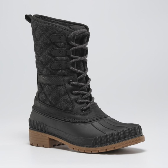 Kamik Shoes - Kamik Sienna 3 Women's Black Winter Waterproof Boots- Size 9